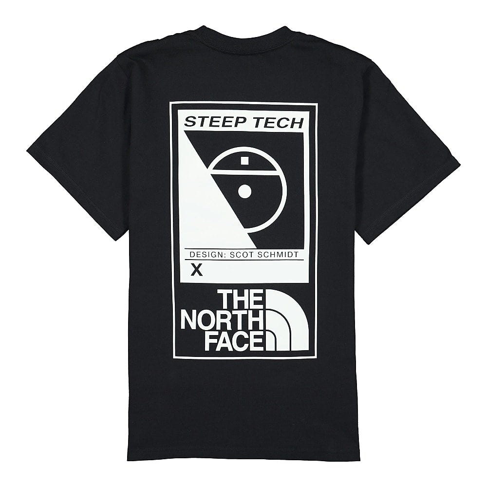 The North Face Short Sleeve Steep Tech Logo Tee TNF Black T-Shirts Material | Overkill