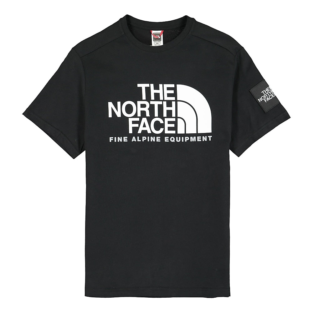 The North Face SS Fine Alp Tee 2 Black T-Shirts NF0A4M6NJK31 | Overkill