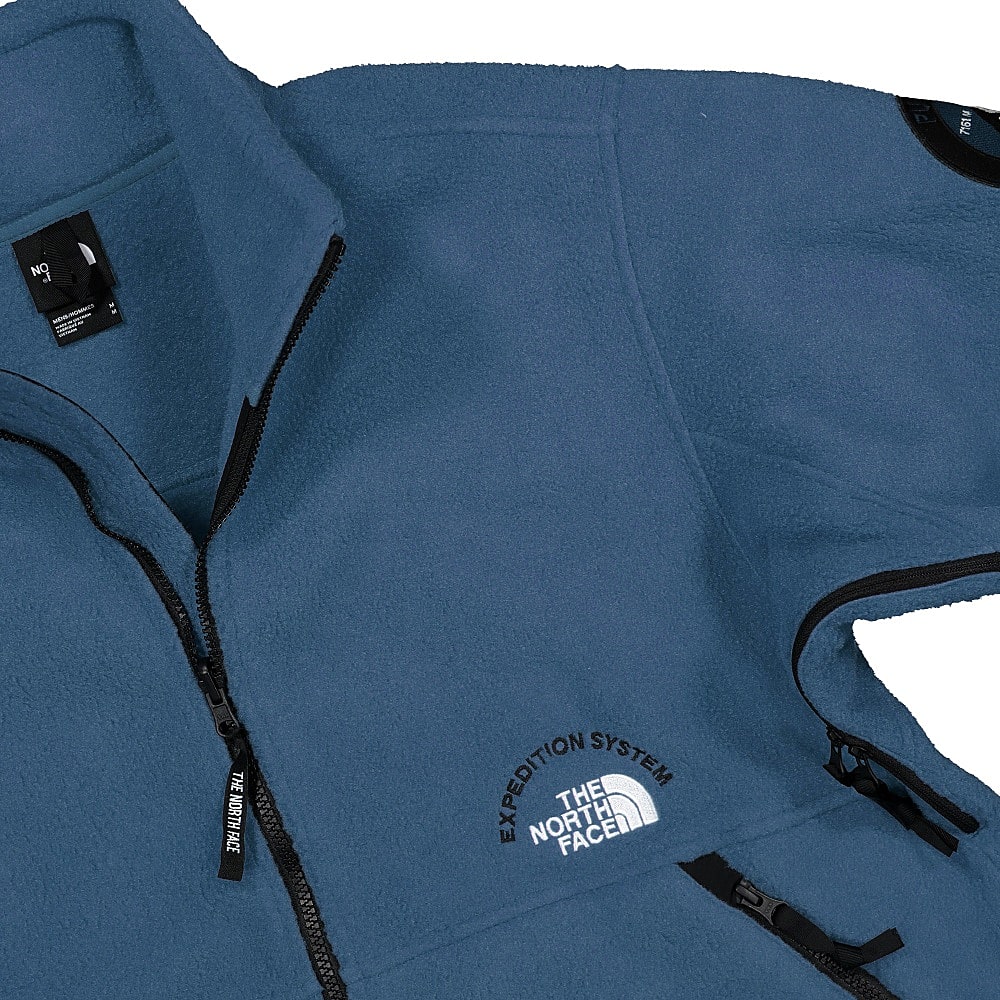The North Face Pumori Expedition Jacket Blue Wing Teal Jackets Close-up | Overkill