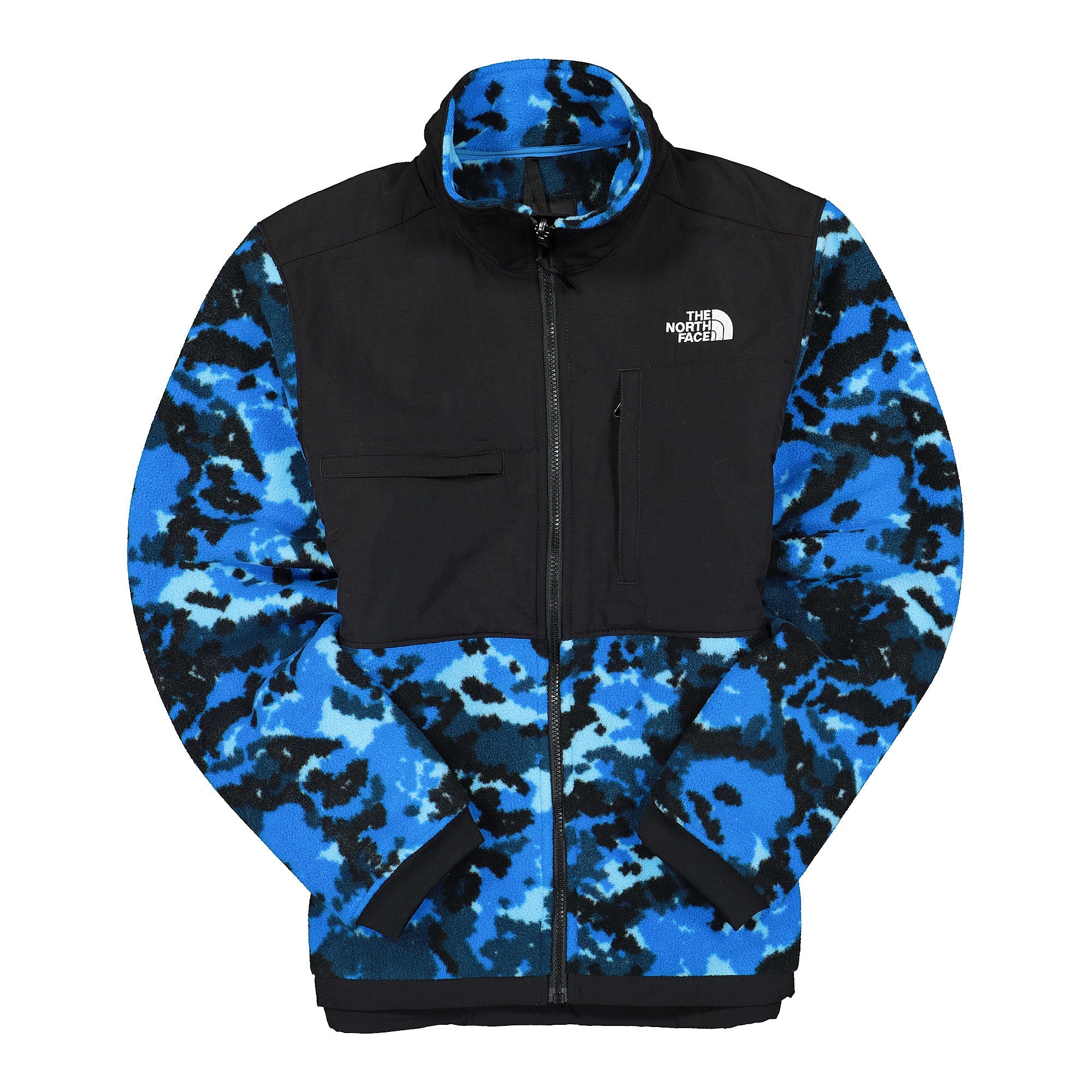 The North Face Denali 2 Jacket Clear Lake Blue Digi Top Fleece Print Fleece Jackets NF0A4QYJV17 | Overkill