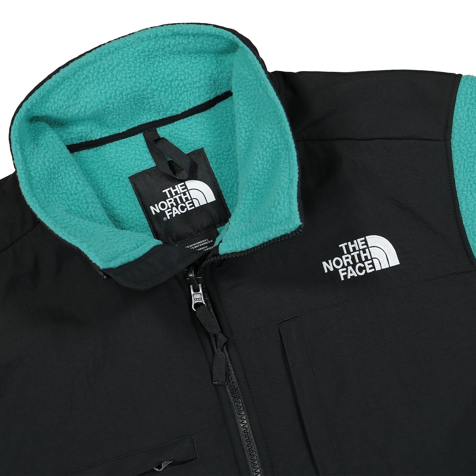 The North Face Denali 2 Jacket Porcelain Green Fleece Jackets Close-up | Overkill