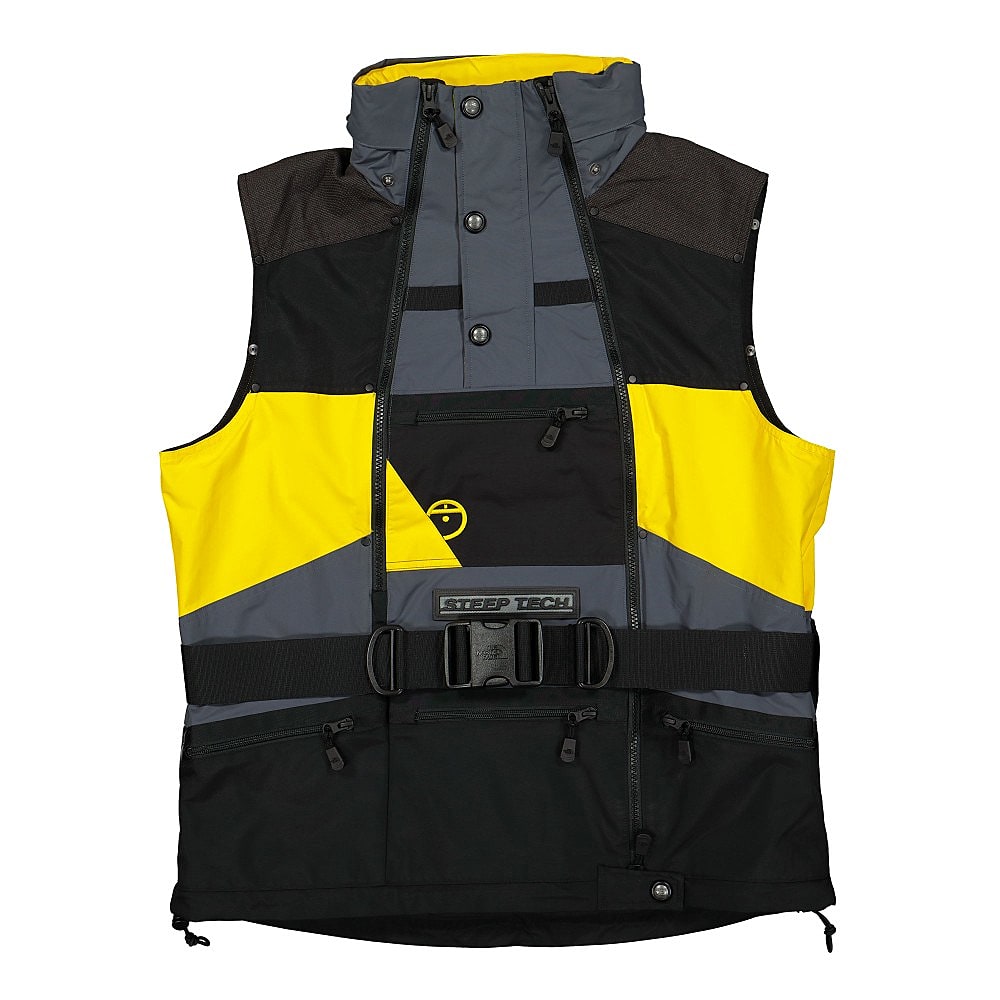 The North Face Steep Tech Black Series Vest Lighting Yellow/TNF Black Vests NF0A4QYUSH41 | Overkill