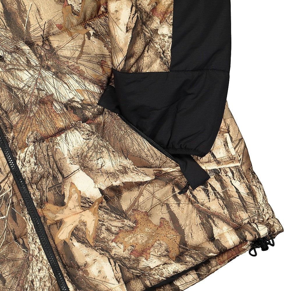 The North Face Himalayan Insulated Jacket Kelp Tan Forest Puffer Jackets Detailfoto | Overkill