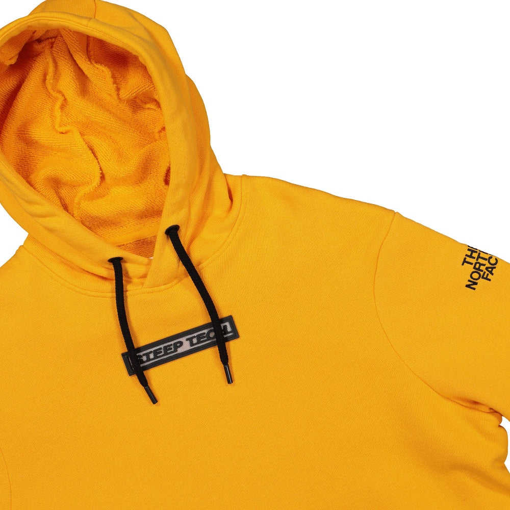 The North Face steep tech black series sweatshirt Summit Gold / Black Sweatshirts Close-up | Overkill