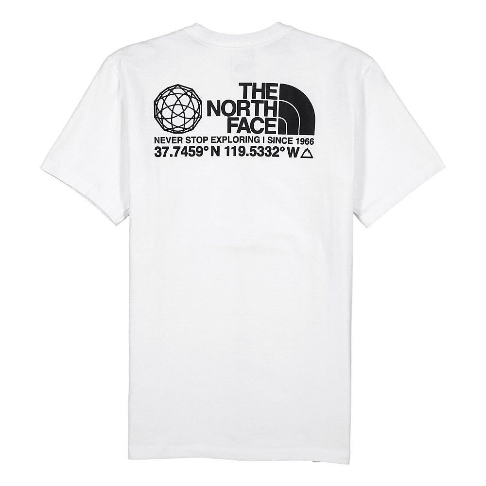 The North Face Coordinates Tee White T-Shirts Material | Overkill