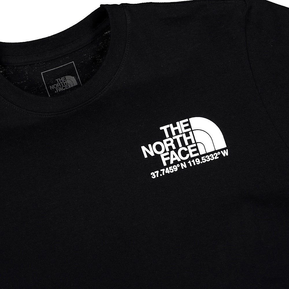 The North Face Coordinates Tee Black T-Shirts Close-up | Overkill