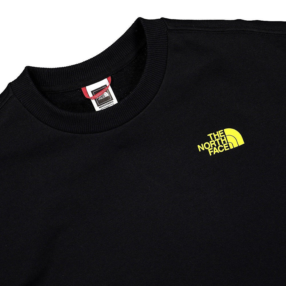 The North Face Black Box Crew Fleece Black Sweatshirts Close-up | Overkill