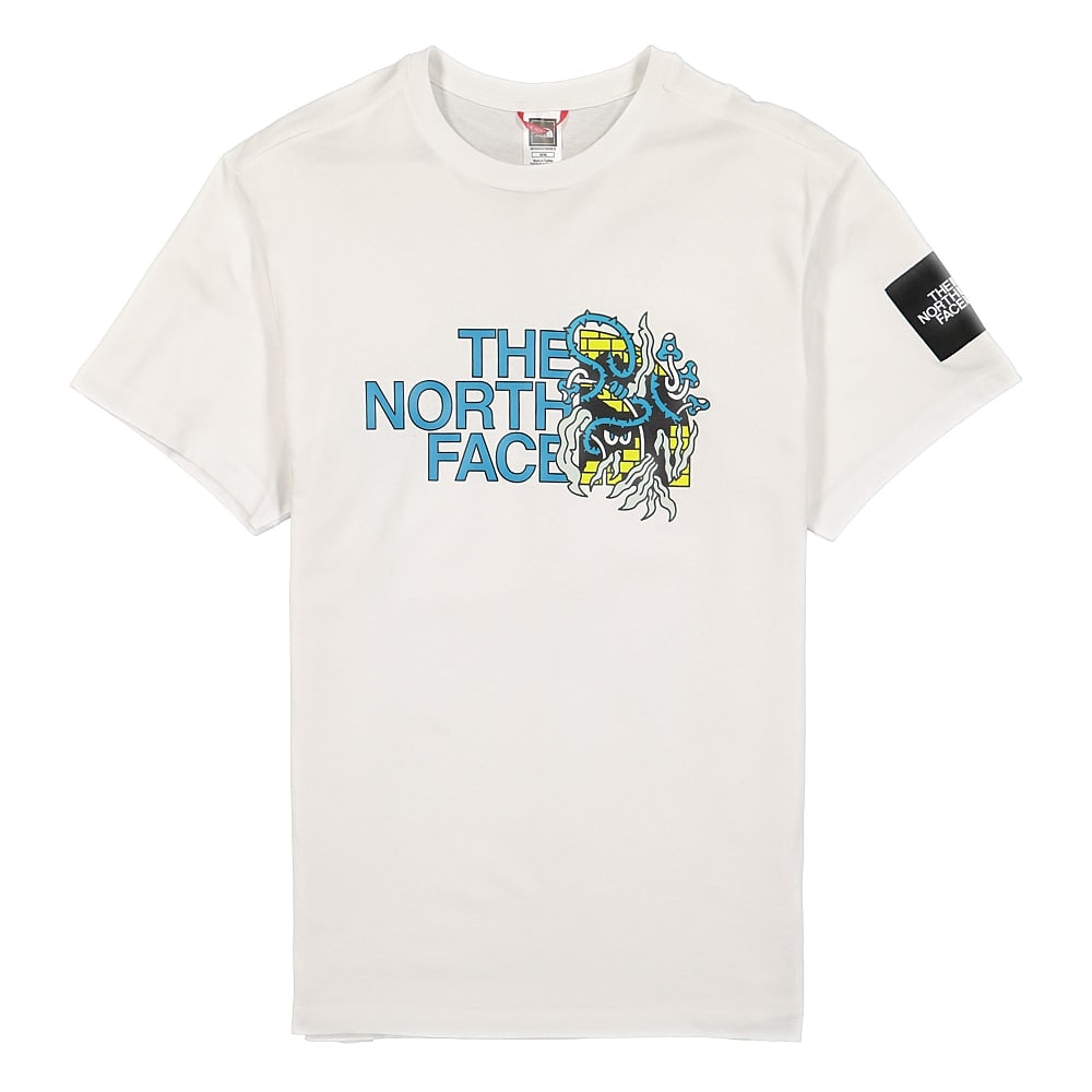 The North Face Black Box Graphic Tee White T-Shirts NF0A557LFN41 | Overkill