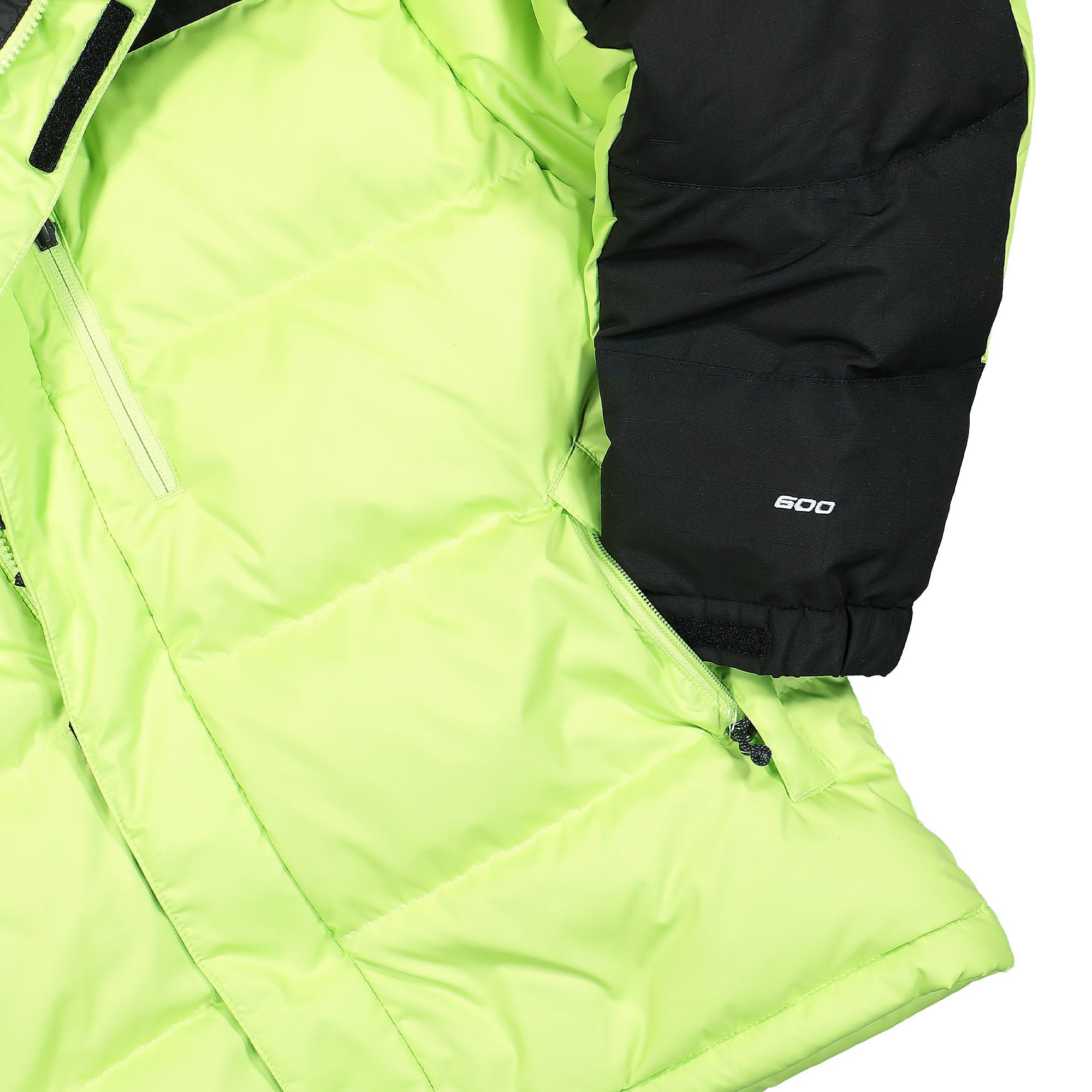The North Face Search & Rescue Himalayan Parka Sharp Green / Black Parkas Detailfoto | Overkill