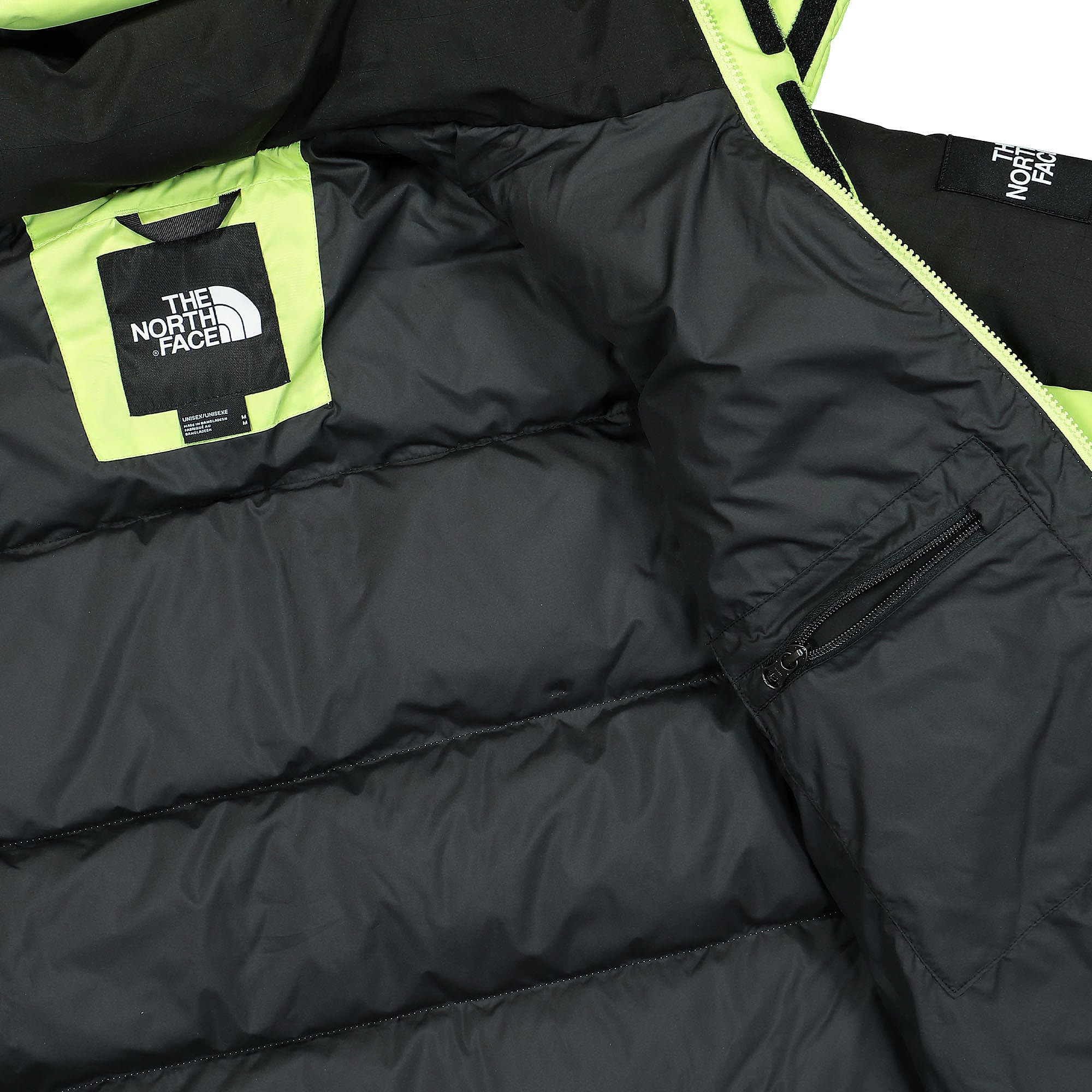 The North Face Search & Rescue Himalayan Parka Sharp Green / Black Parkas Detail view 2 | Overkill