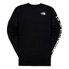 The North Face Warped Graphic Longsleeve Tee Black Longsleeves Material | Overkill