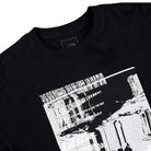 The North Face Warped Graphic Longsleeve Tee Black Longsleeves Close-up | Overkill