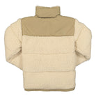 The North Face Sherpa Nuptse Jacket Bleached Sand - Kelp Tan Jackets Material | Overkill