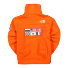 The North Face Tae Fleece Fullzip Jacket Red Orange Jackets Material | Overkill