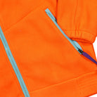 The North Face Tae Fleece Fullzip Jacket Red Orange Jackets Detailfoto | Overkill