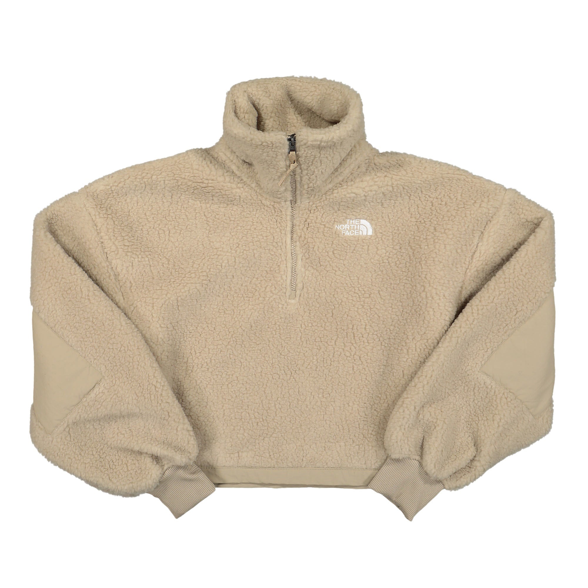 The North Face W Sherpa Quarter Zip Flax Sweatshirts NF0A5GGICEL | Overkill