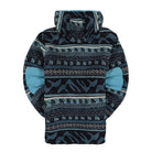 The North Face Campshire Fleece Hoodie Aviator Navy Mountain Fairisle Print Fleece Jackets Material | Overkill