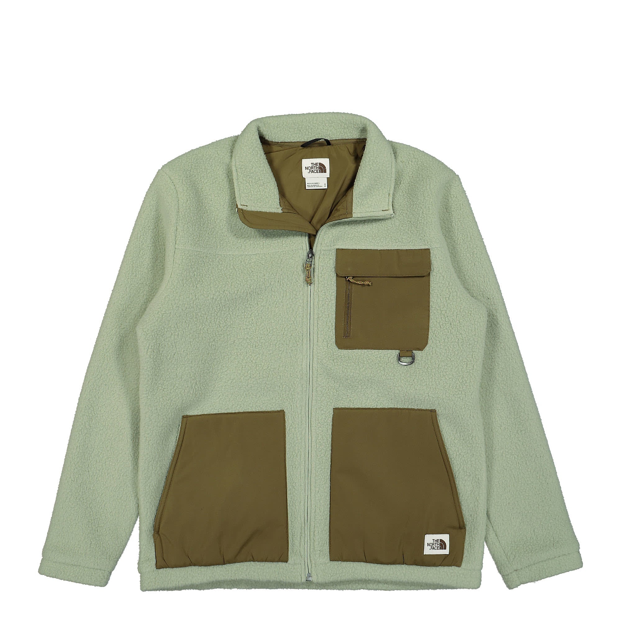 The North Face Bleaklow Fleece Jacket Tea Green / Military Olive Fleece Jackets NF0A5IGP51L | Overkill