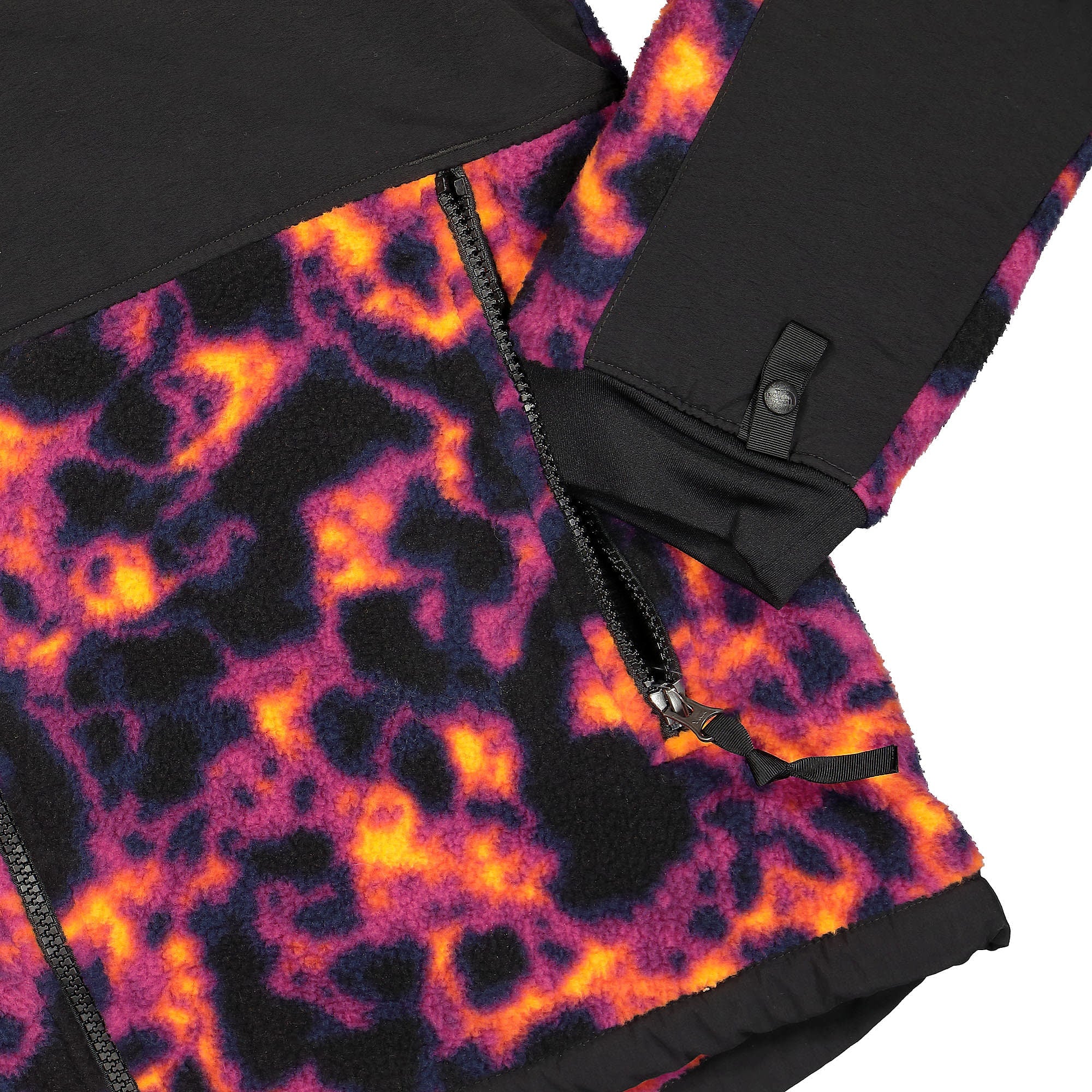 The North Face Printed Denali 2 Jacket TNF Black Marble Camo Print Jackets Detailfoto | Overkill