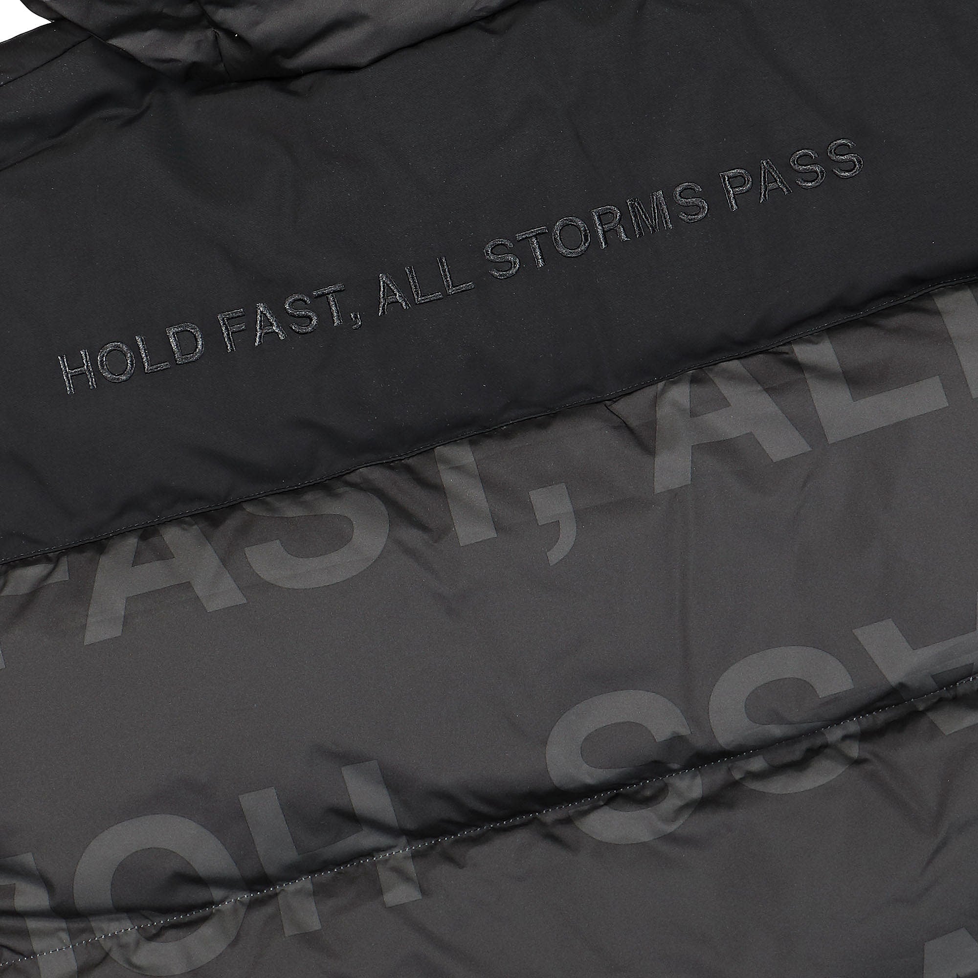 The North Face Conrads Flag Himalayan Down Parka TNF Black Puffer Jackets Detail view 1 | Overkill