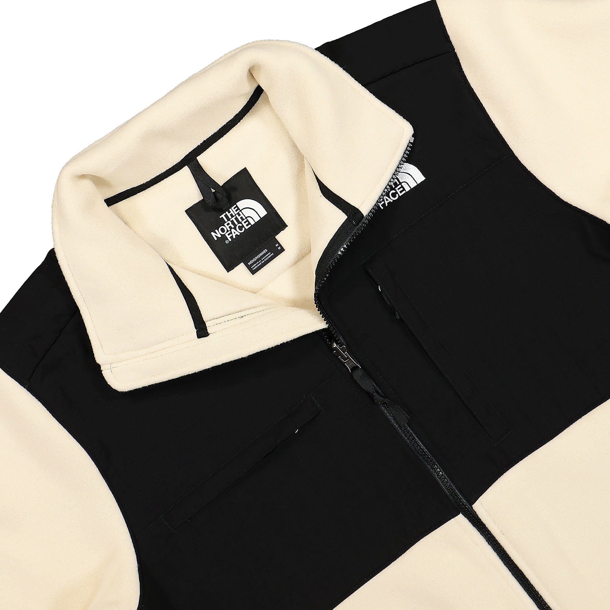 The North Face Denali Jacket Gravel Fleece Jackets Close-up | Overkill