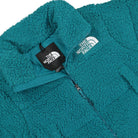 The North Face W High Pile Nuptse Jacket Harbor Blue Jackets Close-up | Overkill