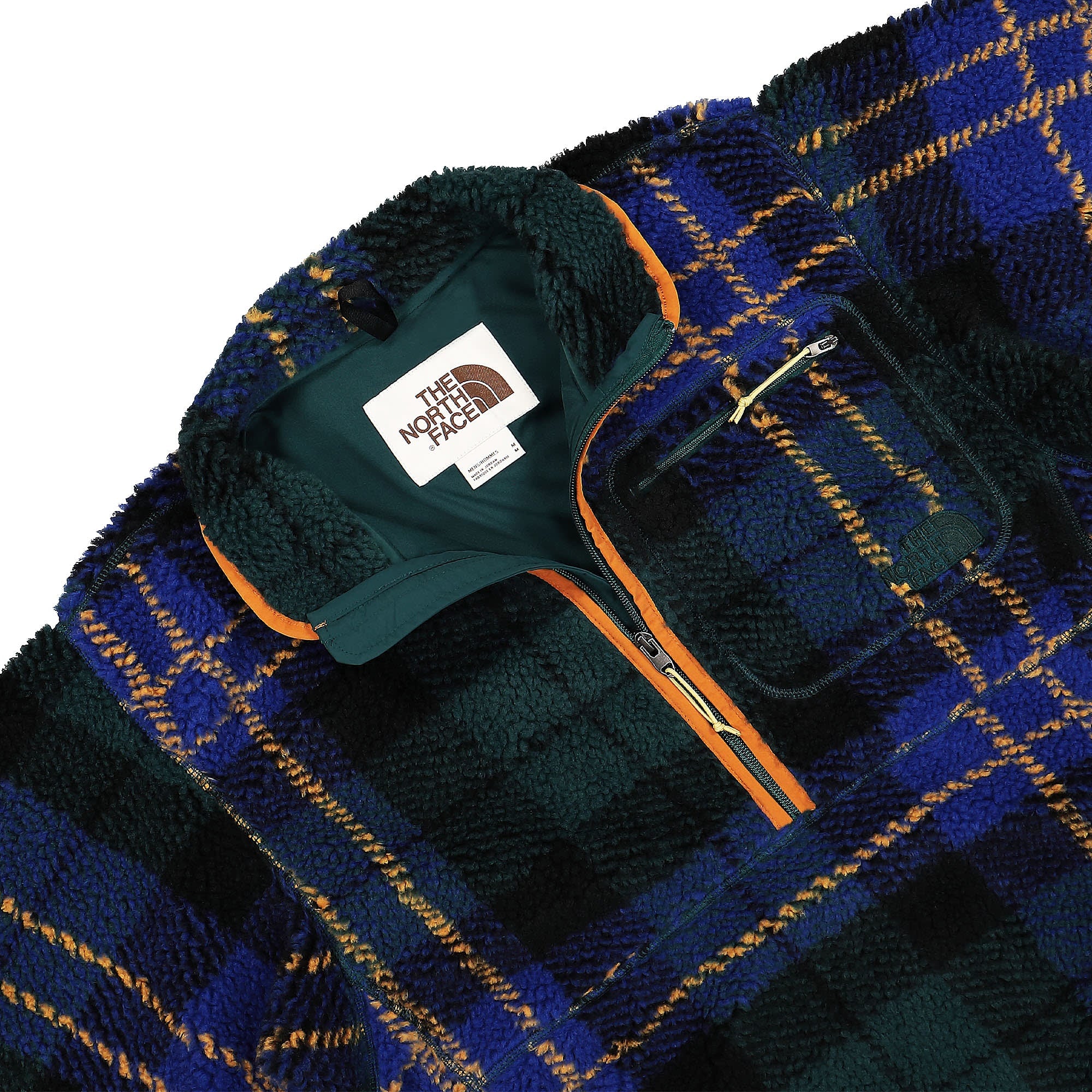 The North Face Jacquard Extreme Pile Plaid Jacket NF0A7WUR9C8