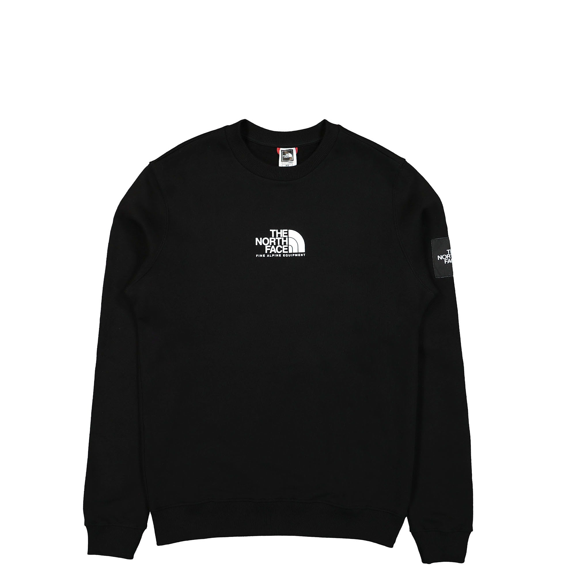 The North Face Seasonal Fine Crew Black Sweatshirts NF0A7X36JK31 | Overkill