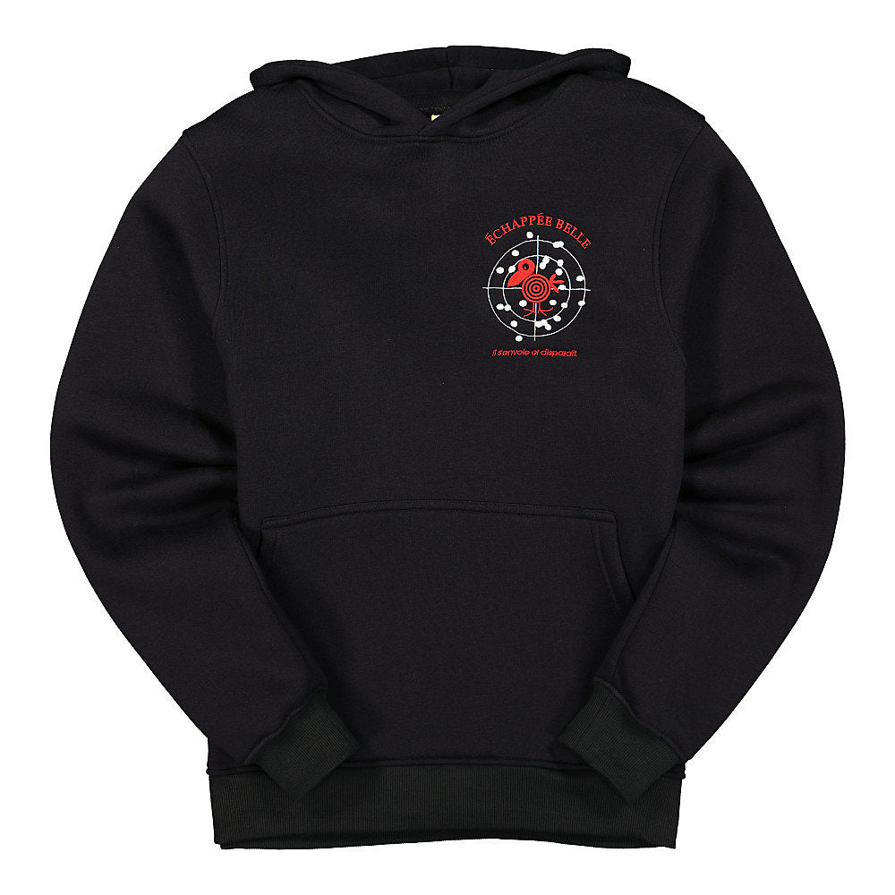 North Hill oiseau hoodie Black Hoodies NHOHB | Overkill