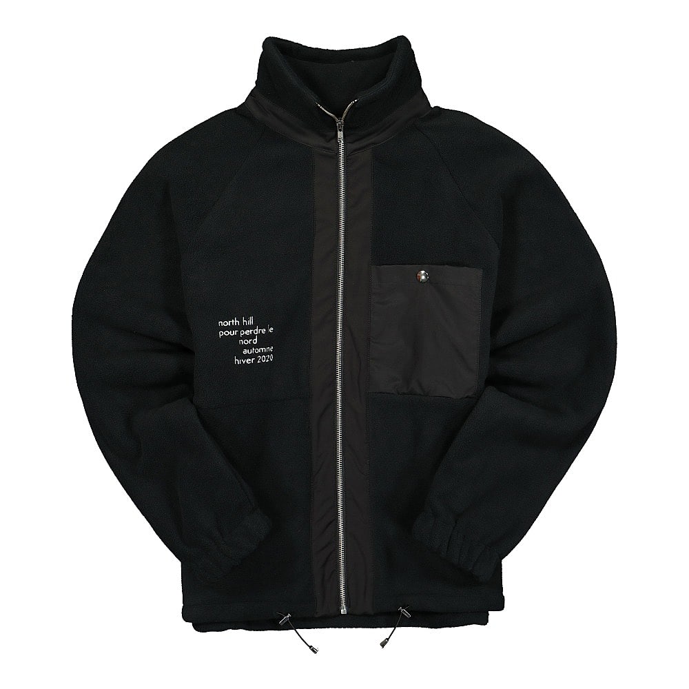 North Hill polar jacket Black Jackets NHPJB | Overkill