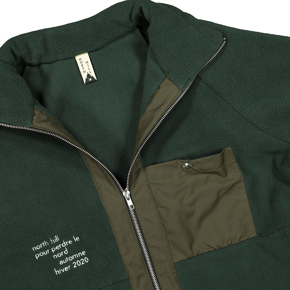 North Hill polar jacket Green Jackets Close-up | Overkill
