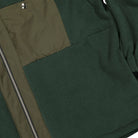 North Hill polar jacket Green Jackets Detailfoto | Overkill