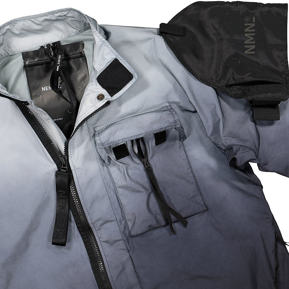 NemeN Zephyr 3L Jacket Grey Dripping Jackets Close-up | Overkill