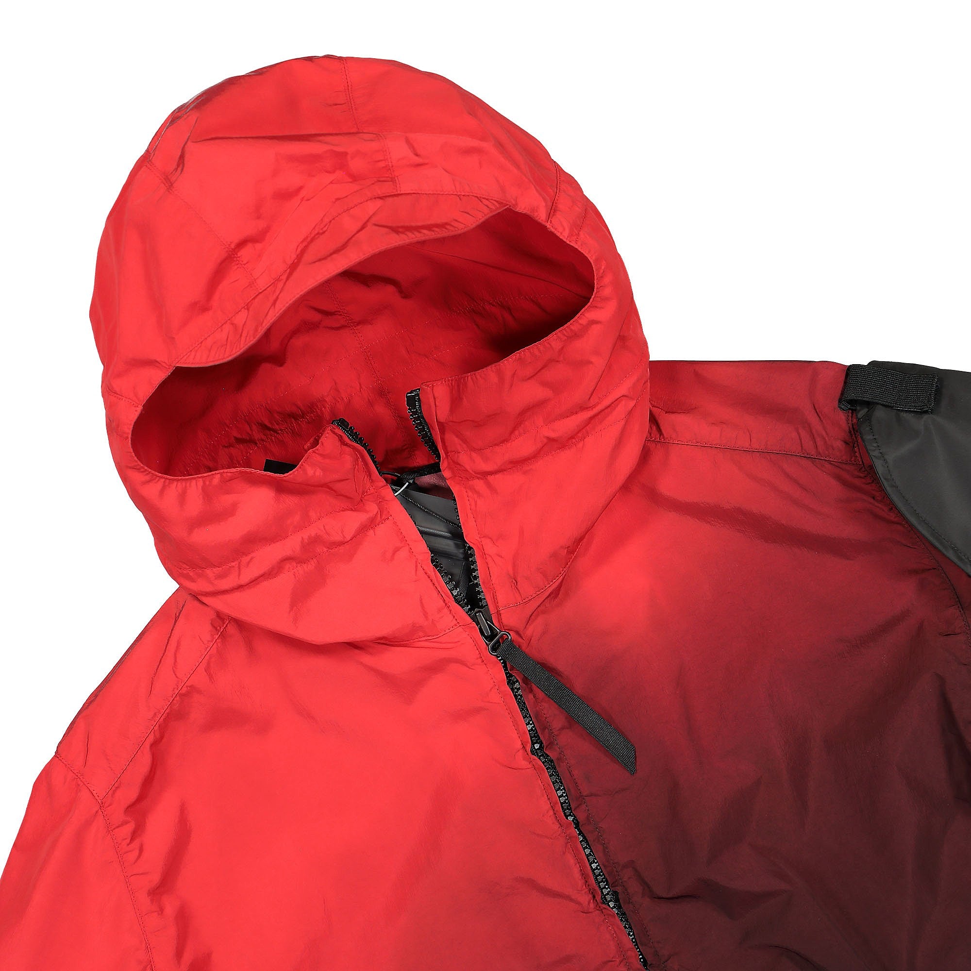 NemeN Atom 3 Layer Winbreaker Red/Black Track Jackets Close-up | Overkill