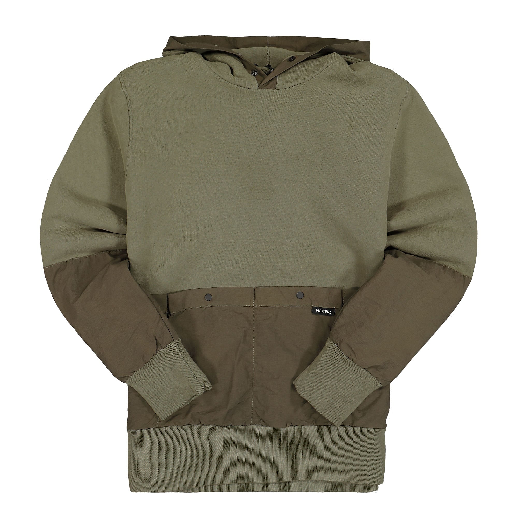 NemeN Icon Multipocket Hoody Military Green Hoodies NMN_I21136F_004 | Overkill