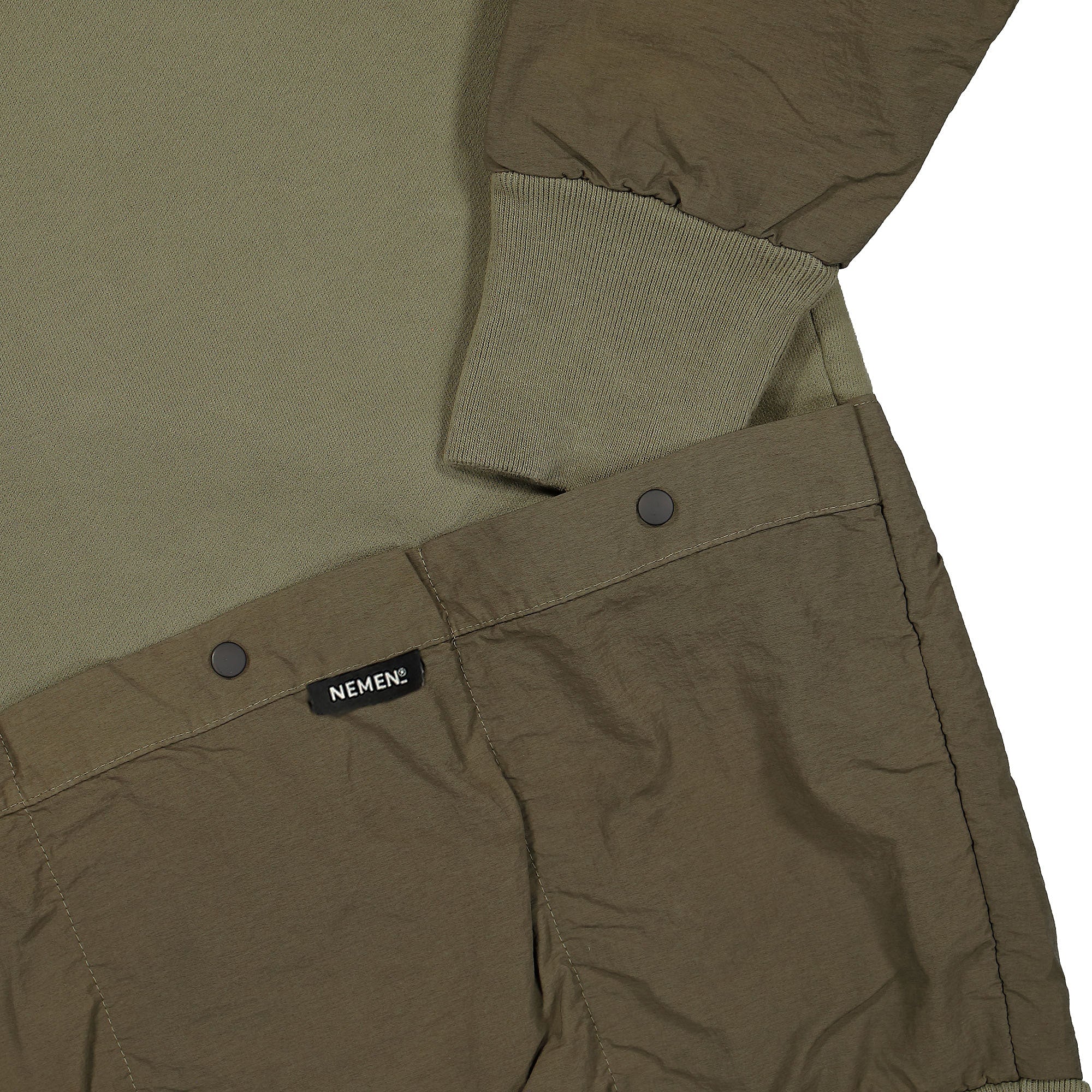 NemeN Icon Multipocket Hoody Military Green Hoodies Detailfoto | Overkill