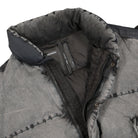 NemeN Kaos Discharged Recycled Goose Down Jacket Discharged Black Jackets Close-up | Overkill