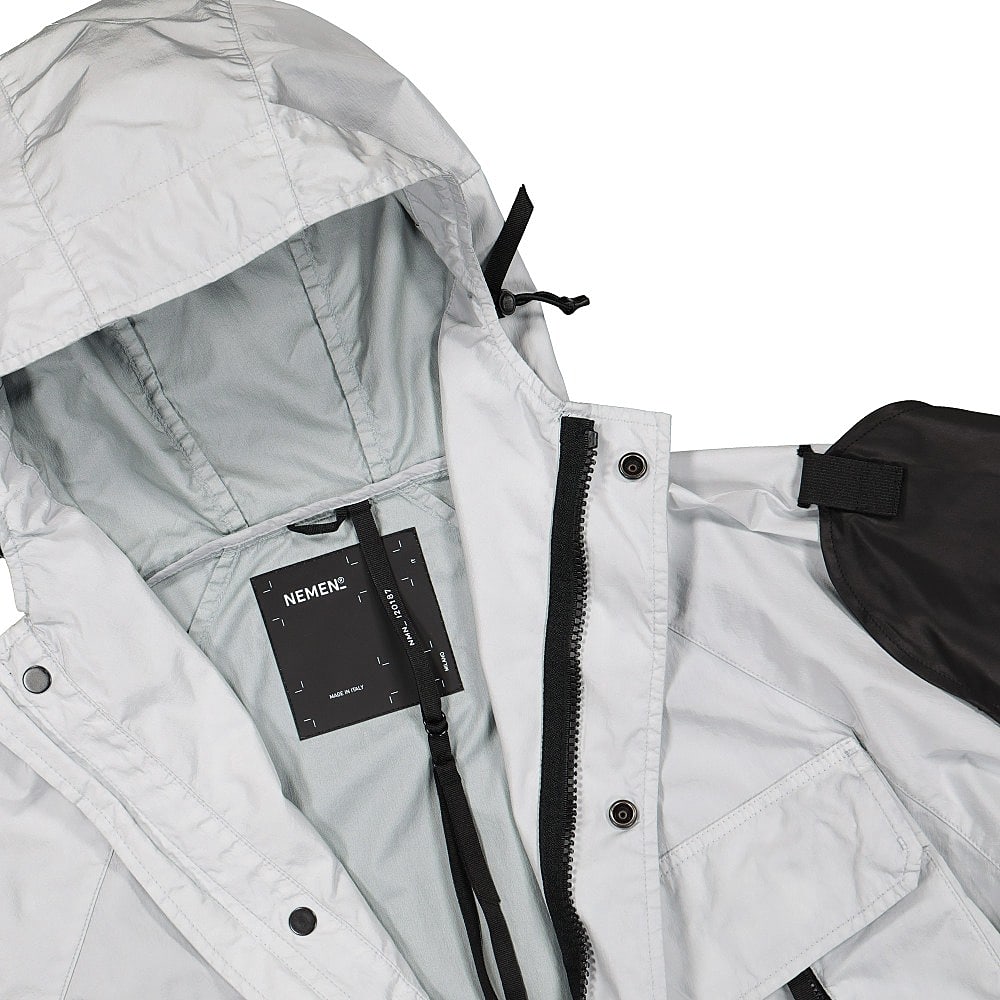 NemeN Dare 3L Dip Dye Jacket Dipping Grey Parkas Close-up | Overkill
