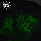 Overkill deadHYPE x Overkill F&F Tee Washed Black T-Shirts Detail view 1 | Overkill