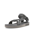 Suicoke Neighborhood x Suicoke NR-Sandal Thongs Gray Slides, Sandals & Slippers  Close Up | Overkill