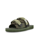 Suicoke moto - cab Olive Slides, Sandals & Slippers  Close Up | Overkill