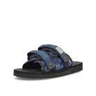 Suicoke moto-cab Navy Slides, Sandals & Slippers  Close Up | Overkill