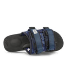 Suicoke moto-cab Navy Slides, Sandals & Slippers  Detailfoto | Overkill