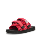 Suicoke moto-cab Red Slides, Sandals & Slippers  Close Up | Overkill