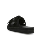 Suicoke moto - po Black Slides, Sandals & Slippers  Material | Overkill