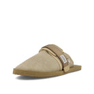 Suicoke ZAVO-MabDA Sandals Beige Slides, Sandals & Slippers  Close Up | Overkill