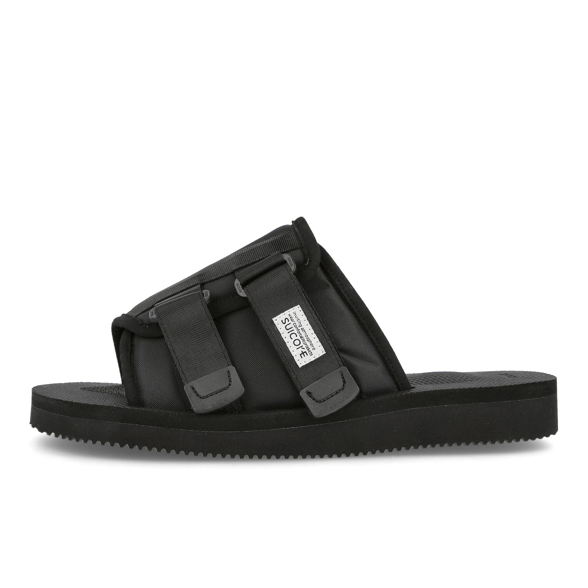 Suicoke kaw - cab Black Slides, Sandals & Slippers OG-081Cab | Overkill