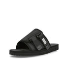 Suicoke kaw - cab Black Slides, Sandals & Slippers  Close Up | Overkill