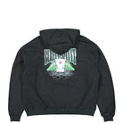 Overkill Berliner Luft Hoodie Washed Black Hoodies Close-up | Overkill