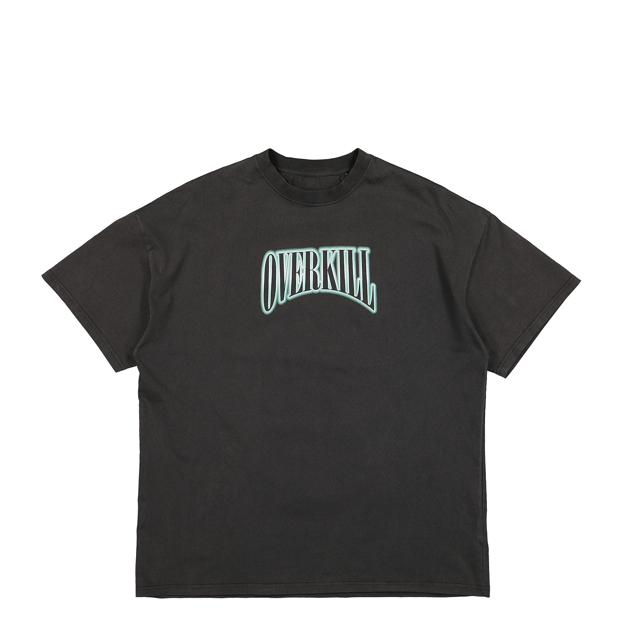 Overkill Berliner Luft Tee Washed Black T-Shirts OBLT-01 | Overkill